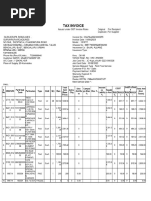 Consolidated Invoice 2346