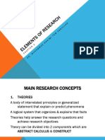 Chapter 2 - Elements of Research