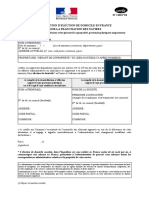 Attestation de Domicile Cerfa - 14501-02