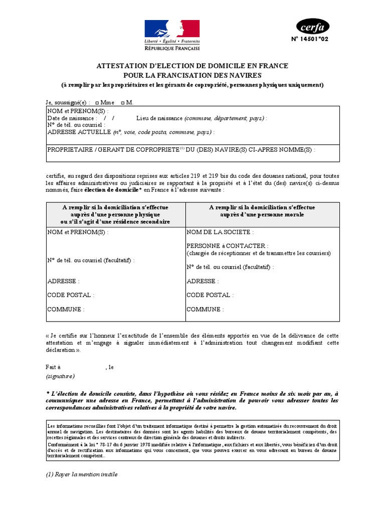attestation-d-lection-de-domicile-france-pdf-communes-de-france