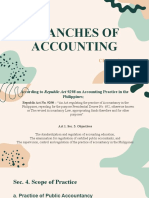 Chapter 2 - Branches of Accounting