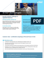 Azure Confidential Computing Technologies Guide