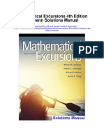 Mathematical Excursions 4th Edition Aufmann Solutions Manual