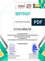 Putu Eka Grisna Puri: NOMOR: 28779203/21-29011/LITDIG/2023