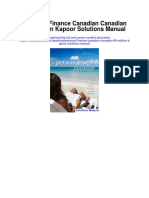 Personal Finance Canadian Canadian 6th Edition Kapoor Solutions Manual