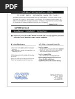 Sap Install Instructions v8