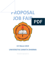 Proposal Job Fair USD Maret 2019