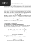 LESSON 3. Free Vibration With Coulomb Damping