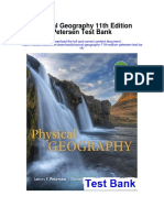 Physical Geography 11th Edition Petersen Test Bank