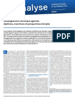 Cep Analyse 109 Tendances Enseignement Technique Agricole