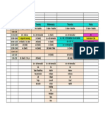 ESL Timetable