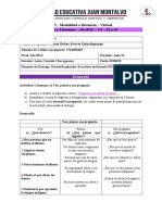 Actividad de Aprendizaje - U1 - S1 y S2 - C 11 - Sin Rúbrica