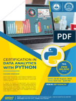 IBP - Certification in Data Analytics With Python