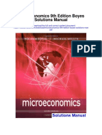 Microeconomics 9th Edition Boyes Solutions Manual