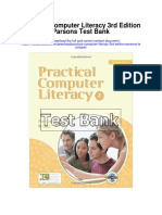 Practical Computer Literacy 3rd Edition Parsons Test Bank