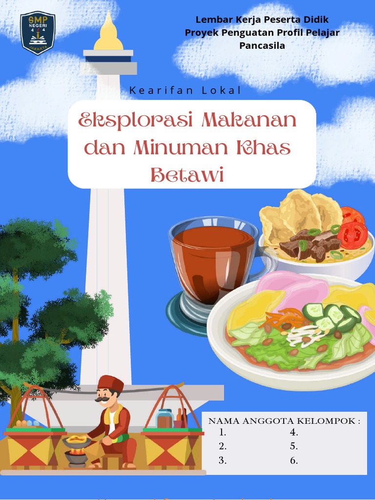 Lkpd Makanan Minuman Khas Betawi 1 Pdf