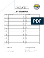 Math-5 NLC Pretest Version1 Answer-Key