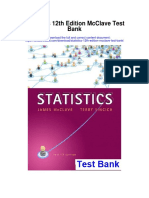 Statistics 12th Edition Mcclave Test Bank