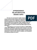 Primeras Nociones de Telar Mapuche