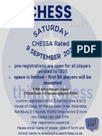 ThinkChess Tournament 9 Sep