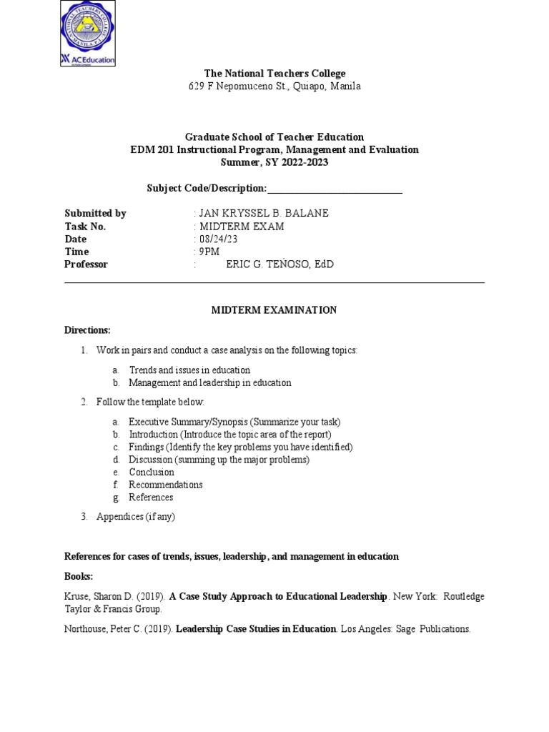 Trends And Issues In Education Pdf Socioeconomic Status Learning