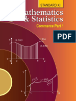 Mathematics and Statistics Commerce Part 1