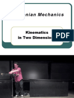 1 Kinematics in Two Dimensions STUDENTS