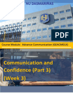 Week 3 Course Pack (Advance Communication) PART 3