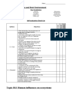 Topics B12 Student Objectives