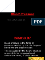 Blood Pressure: Click To Edit Master Subtitle Style
