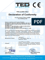 Cablu Incendiu - Certificat Ce Ted Electric - Pdf-9216