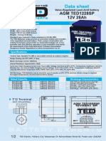 AGMTEDBattery12V28AhDatasheetTED1228SP