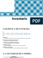 Inventario y Producto