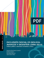 Inclusion Social en Bolivia. Avances y Desafios 2016 2014 c7lwjc