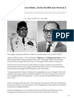 Dwitunggal Sukarno-Hatta Cerita Konflik Dan Hormat 2 Sahabat