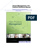 New Products Management 11th Edition Crawford Solutions Manual