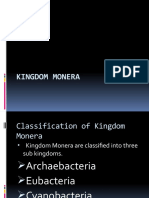 Kingdom Monera Class Xi (Biology)