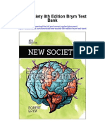 New Society 8th Edition Brym Test Bank
