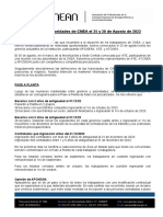 Nota de Minuta y OPINIÓN APCNEAN Reunión Autoridades 25-08 y 30-08-2023