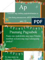 Nasasabi Ang Sariling Pagkakakilanlan Sa Ibat-Ibang Pamamaraan - AP1NAT-Ia-1