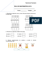 Control de Matemática 4