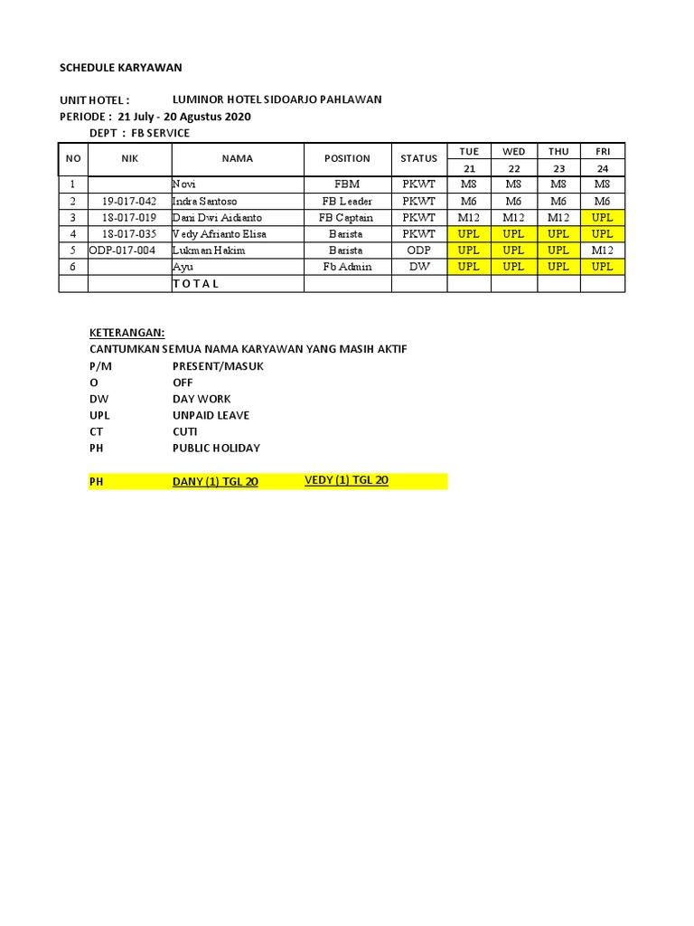 Schedule FBS | PDF