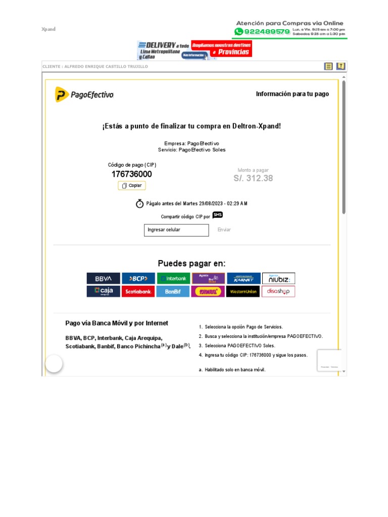 PEDIDO EN L NEA visual data 7