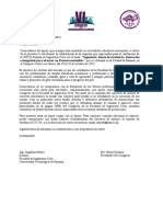 Carta de Patrocinio MAPEI