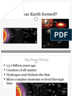 Earths Formation