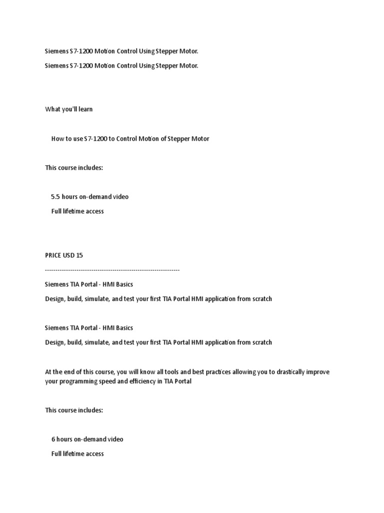 Siemens Training | PDF | Programmable Logic Controller | Scada
