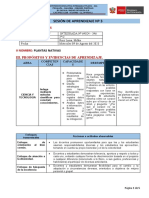 Sesión de Aprendizaje Nuevo Esquema #3 - 1