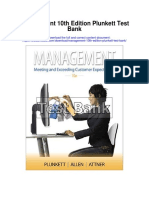 Management 10th Edition Plunkett Test Bank