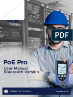PoE Pro BT User Manual - English