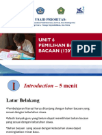 UNIT 6 PEMILIHAN BAHAN BACAAN - Asa2 - Rev 2feb17